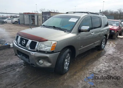 2006 Nissan Armada Le from USA, damaged, VIN 5N1AA08A06N729573